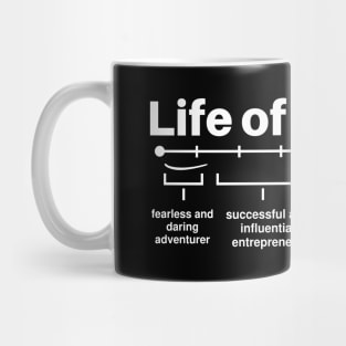 Funny ESTP Life of an Extrovert Meme Personality Type of ESTP Mug